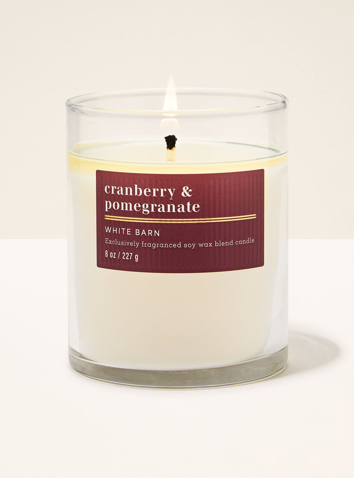 Cranberry & Pomegranate Single Wick Candle
