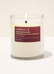 Cranberry & Pomegranate Single Wick Candle