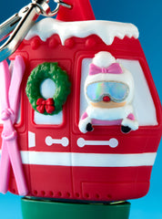Mrs. Claus Ski Gondola PocketBac Holder